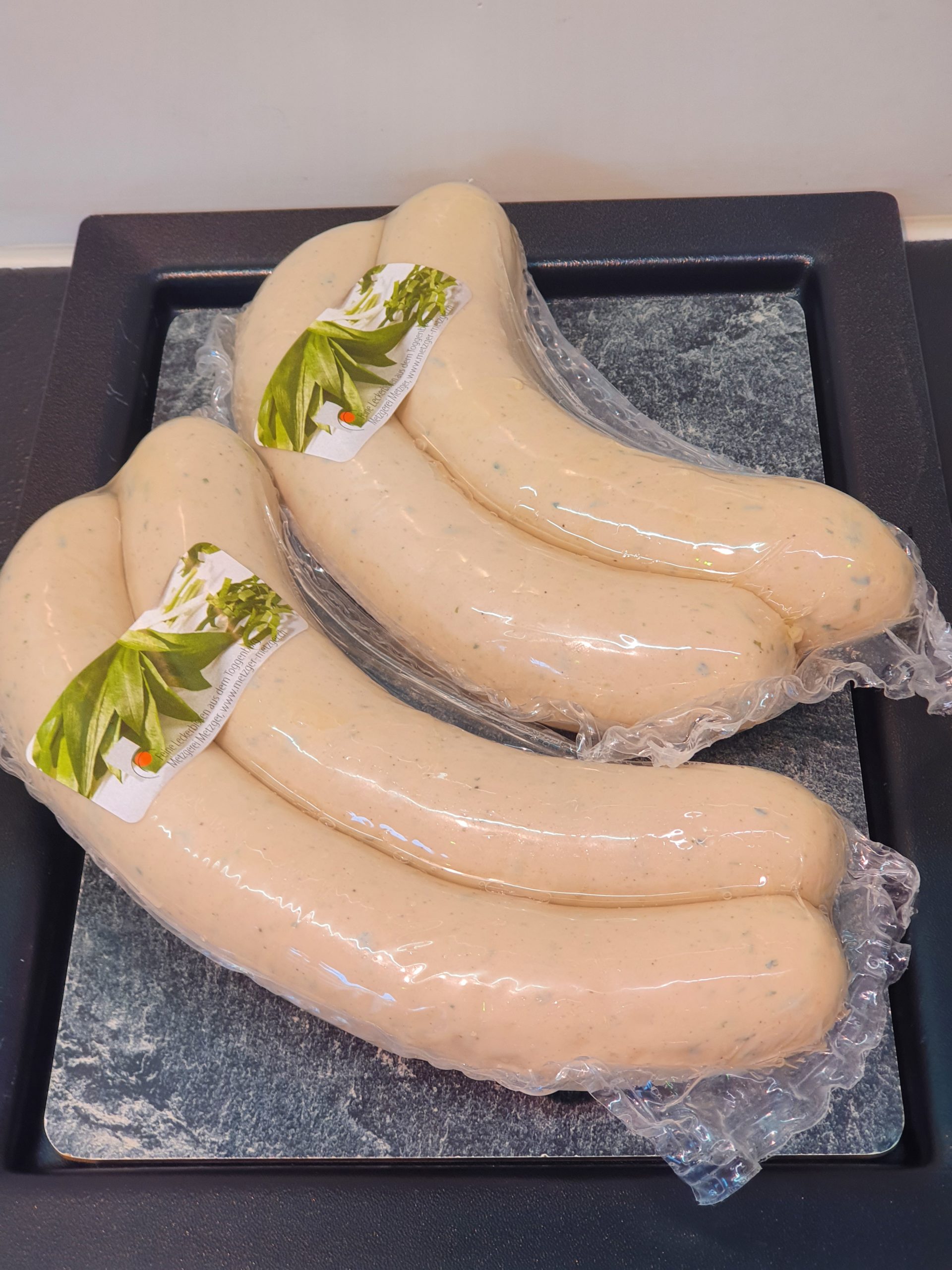 Bärlauch-Bratwurst von Metzgerei Metzger AG